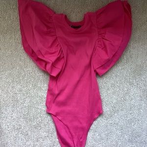Pink Zara Bodysuit